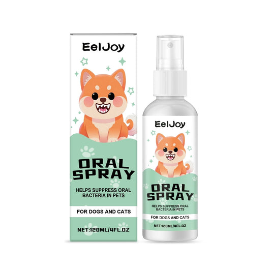 JMT-740874 Pet Oral Care Spray with Mint Extract and Chlorhexidine, 1 Bottle