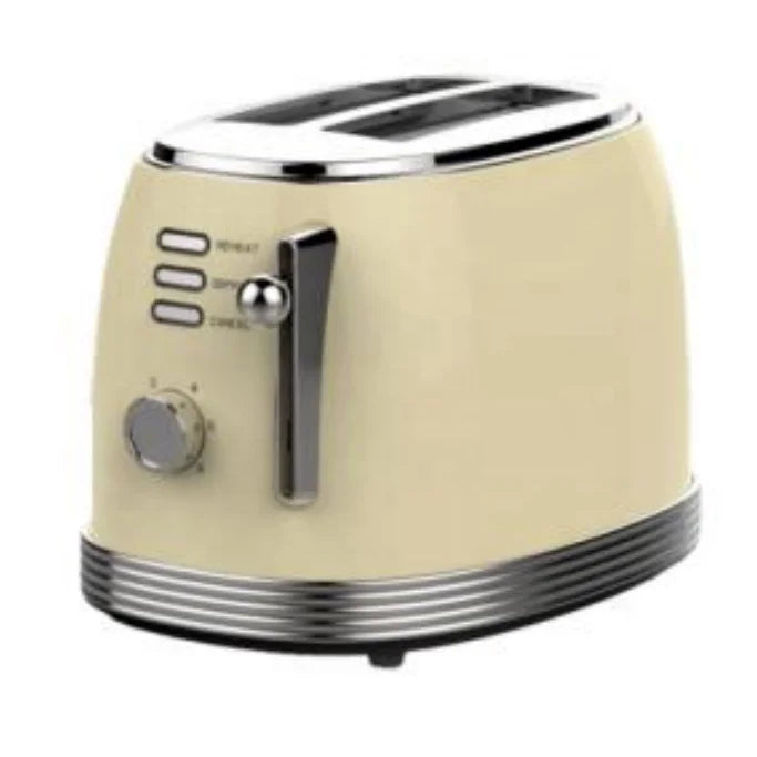 JMT-741066 2-Slice Electric Toaster with Removable Crumb Tray for Household and Commercial Use