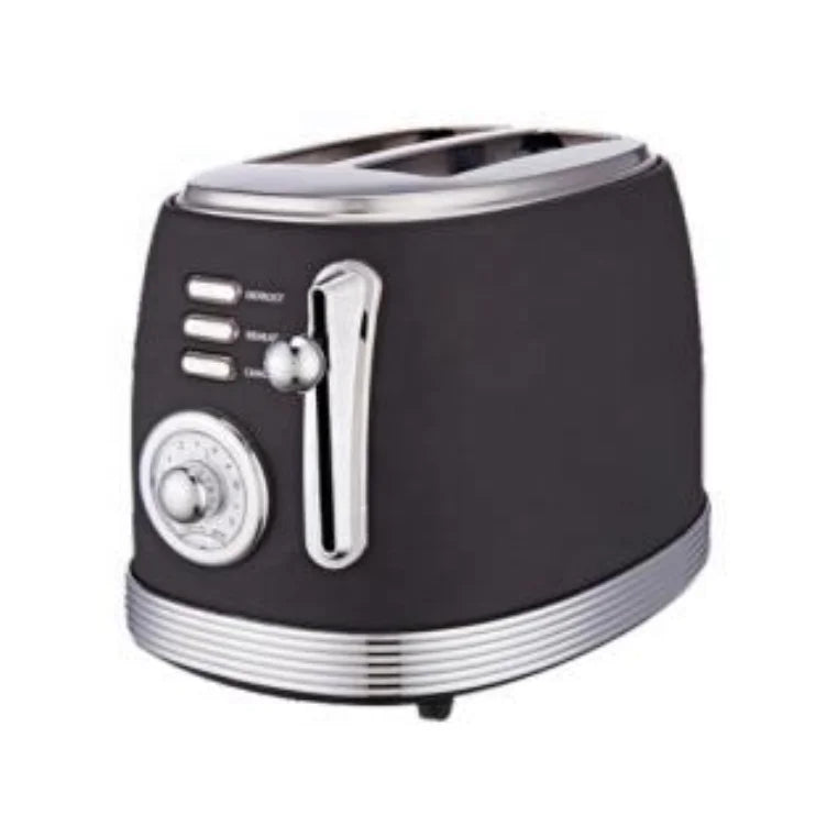 JMT-741066 2-Slice Electric Toaster with Removable Crumb Tray for Household and Commercial Use