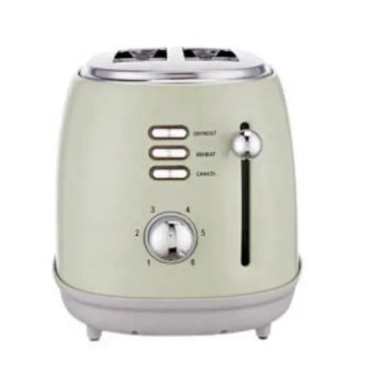 JMT-741066 2-Slice Electric Toaster with Removable Crumb Tray for Household and Commercial Use