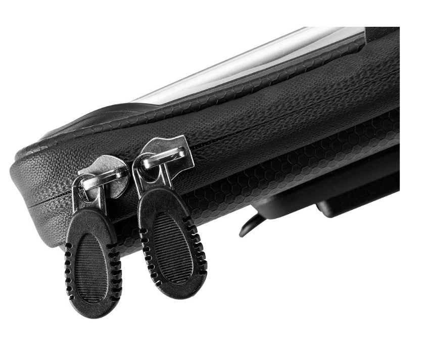 JMT-741258 Waterproof Bicycle Handlebar Bag with Touch Screen, 6-Inch Mobile Holder and Headphone Jack