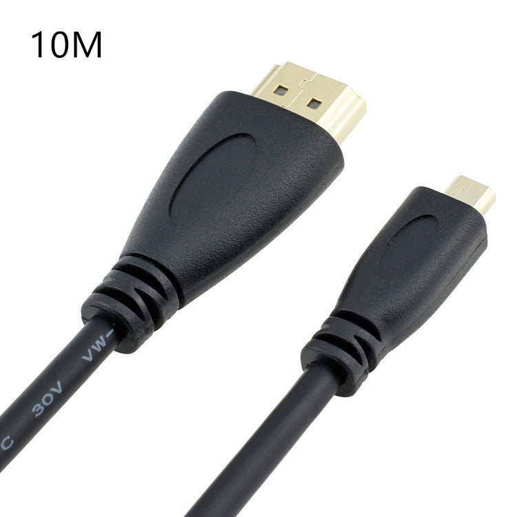 JMT-741514 High-Speed HDMI to HDMI Adapter Cable - 3 Meter, Dual Ports, Supports 4K Video & Ethernet, Black