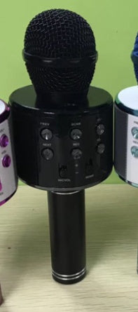 JMT-741578 Portable Bluetooth Wireless Microphone for Music Playback and Karaoke at Home