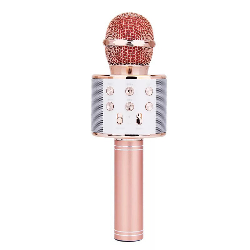 JMT-741578 Portable Bluetooth Wireless Microphone for Music Playback and Karaoke at Home