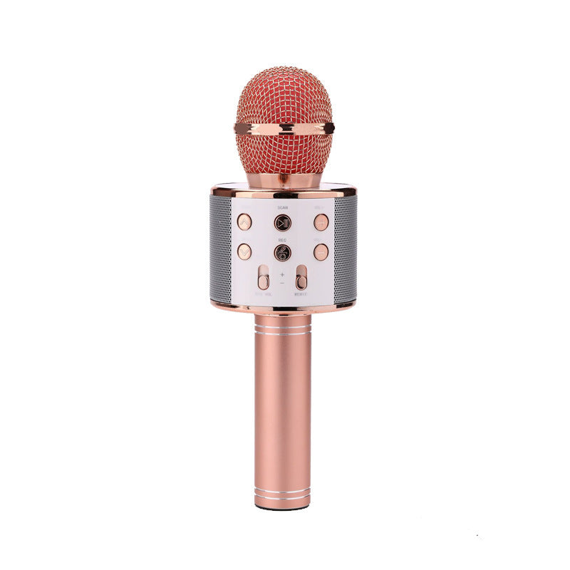 JMT-741578 Portable Bluetooth Wireless Microphone for Music Playback and Karaoke at Home