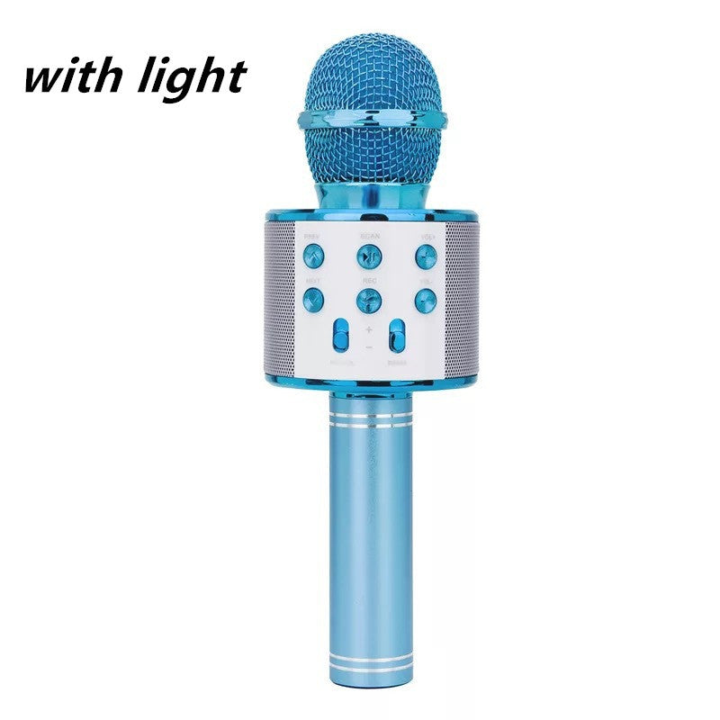 JMT-741578 Portable Bluetooth Wireless Microphone for Music Playback and Karaoke at Home