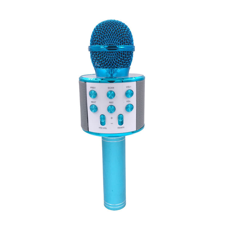 JMT-741578 Portable Bluetooth Wireless Microphone for Music Playback and Karaoke at Home