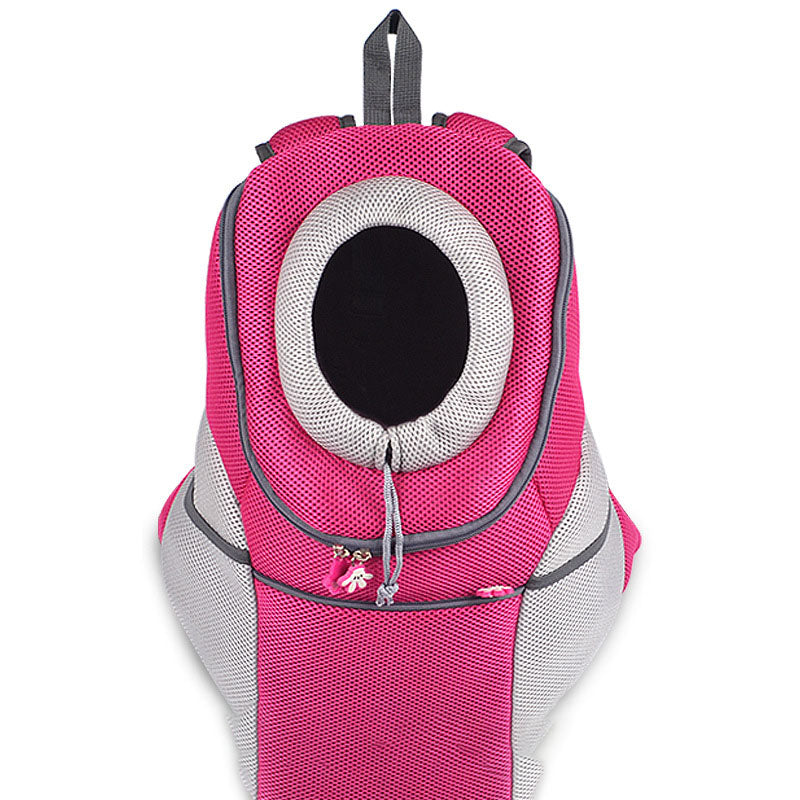 JMT-741642 Portable Pet Backpack for Cats and Dogs - Convenient Travel Carrier for Outdoor Adventures