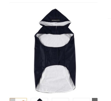 JMT-742026 Reflective Waterproof Pet Raincoat Poncho for Large Dogs - Spring and Autumn Styles, Available in 3XL-6XL