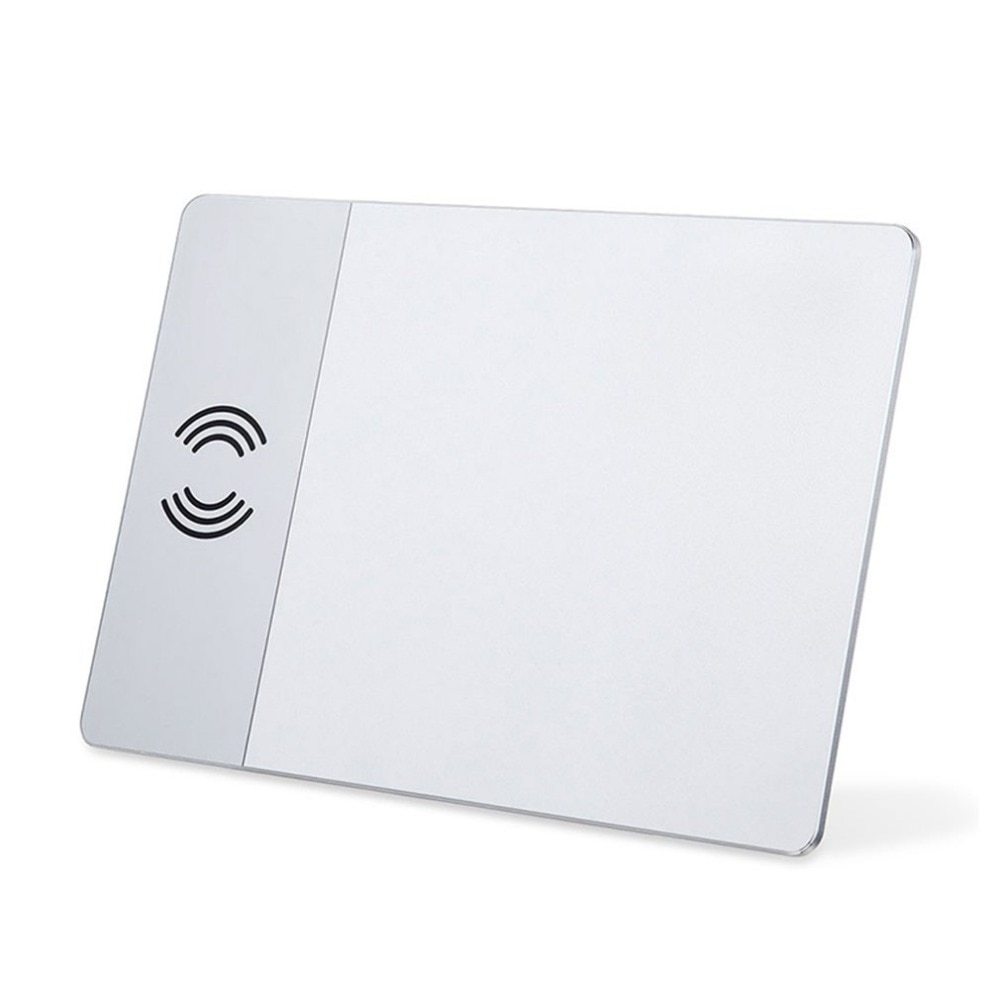 JMT-742090 Aluminum Alloy Wireless Charger Mouse Pad with Non-Slip Base and Safety Features
