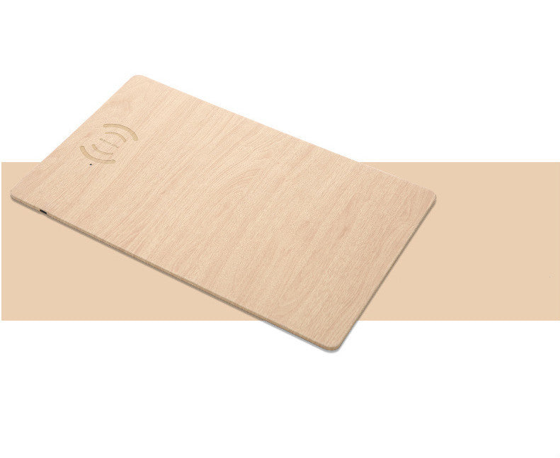 JMT-742090 Aluminum Alloy Wireless Charger Mouse Pad with Non-Slip Base and Safety Features