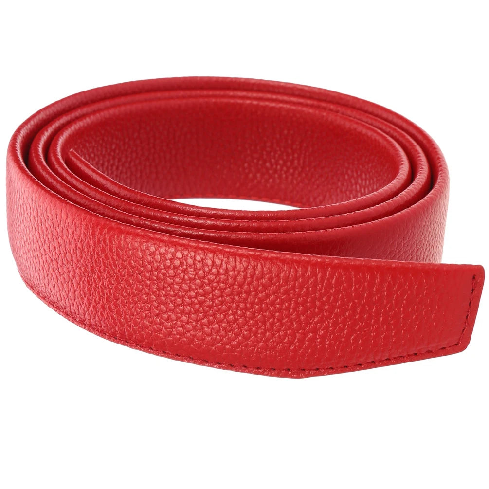 JMT-742154 Men's Automatic Buckle Leather Casual Belt - Flexible Fit, Stylish Design