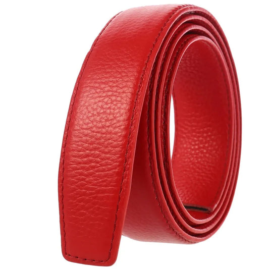 JMT-742154 Men's Automatic Buckle Leather Casual Belt - Flexible Fit, Stylish Design