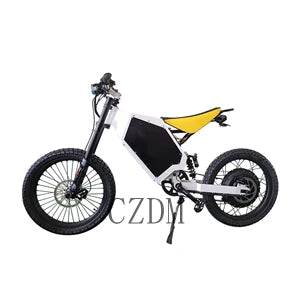 JMT-742154 Super Power 3000 12000 Electric Dirt Bike for Adults - Outdoor Mountain Riding , Top Speed 27.9 mph