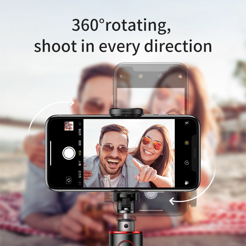 JMT-742410 Adjustable Bluetooth Selfie Stick Tripod for iPhone Models - Aluminum Alloy Construction
