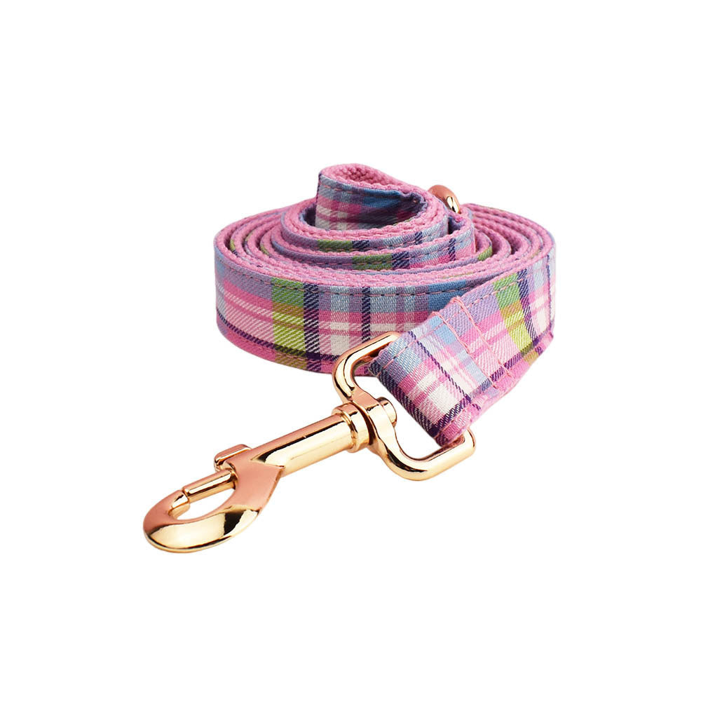 JMT-742730 Qicaigei Pet Collar and Leash Set with Bow and Vest for Dogs