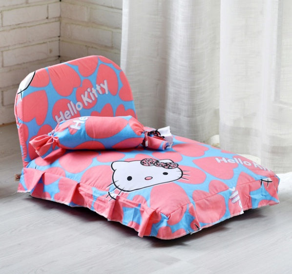 JMT-742858 Cozy Detachable Pet Nest for Small Dogs and Cats, Winter Comfort Bed in Multiple Sizes