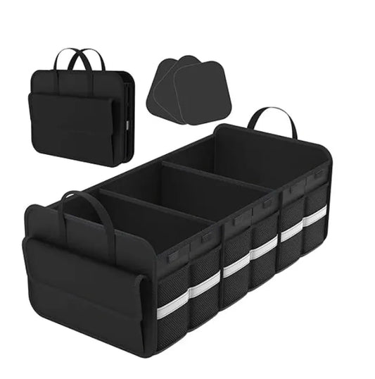JMT-743178 Collapsible Folding Car Trunk Organizer for SUVs - Versatile Storage Solution