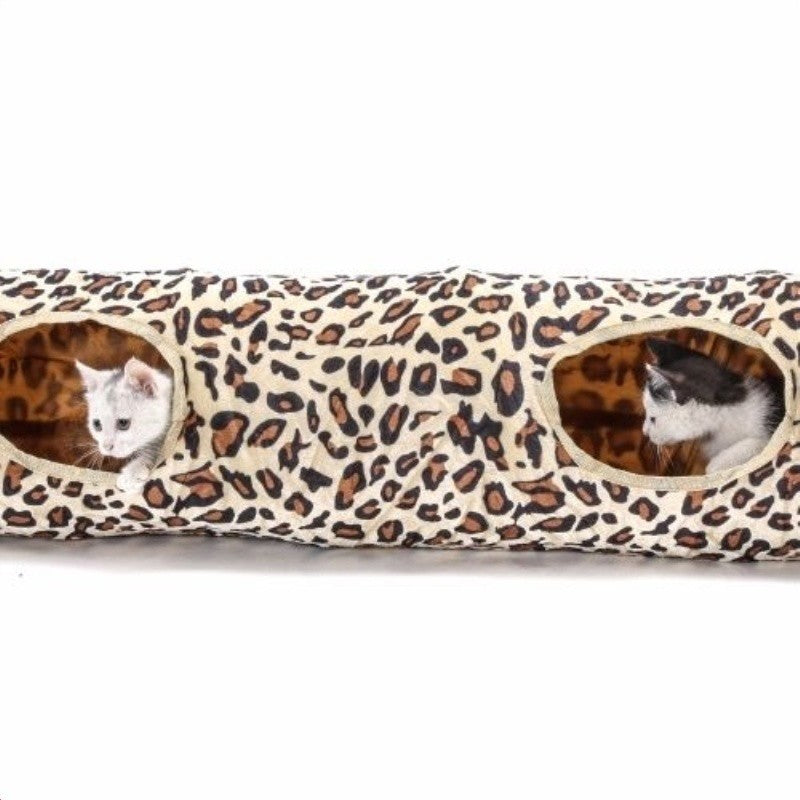 JMT-743562 Super Long Plush Cat Tunnel for Play and Exploration - 125cm x 25cm