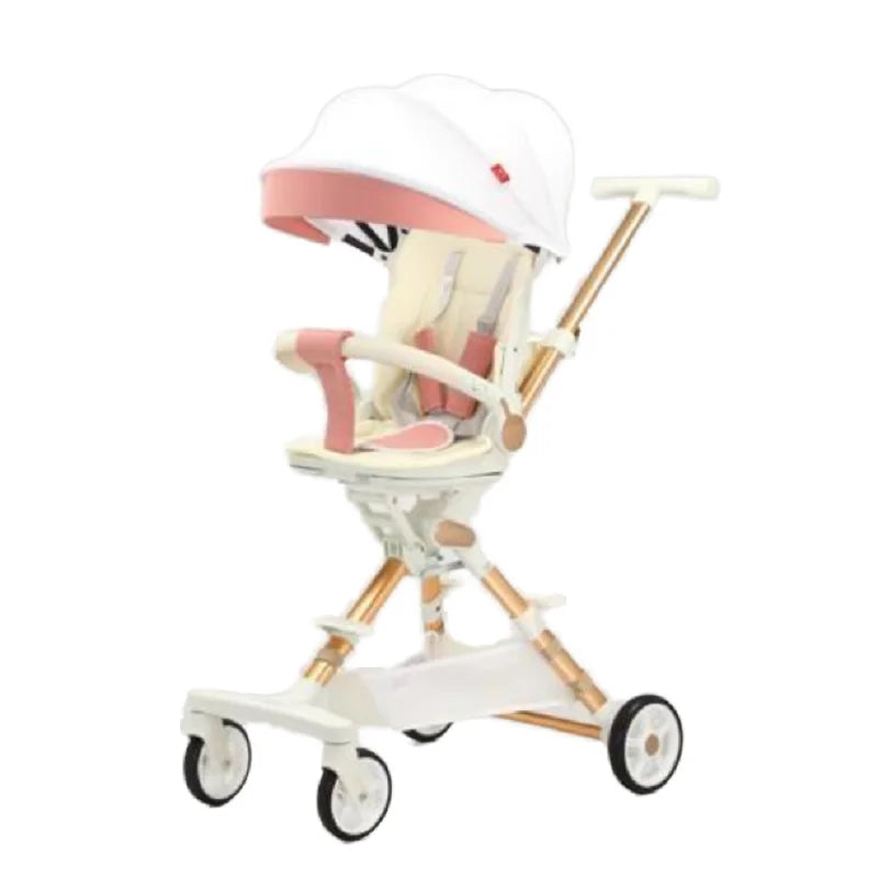 JMT-743690 Lightweight Portable Aluminium Baby Walker Stroller for Travel