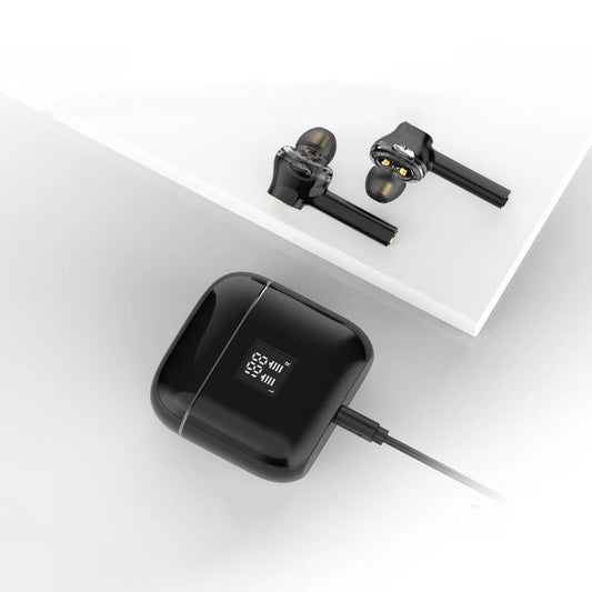 JMT-743690 Smart Waterproof Wireless Stereo Headset with 10m Transmission Range and Bluetooth 5.0 Connectivity