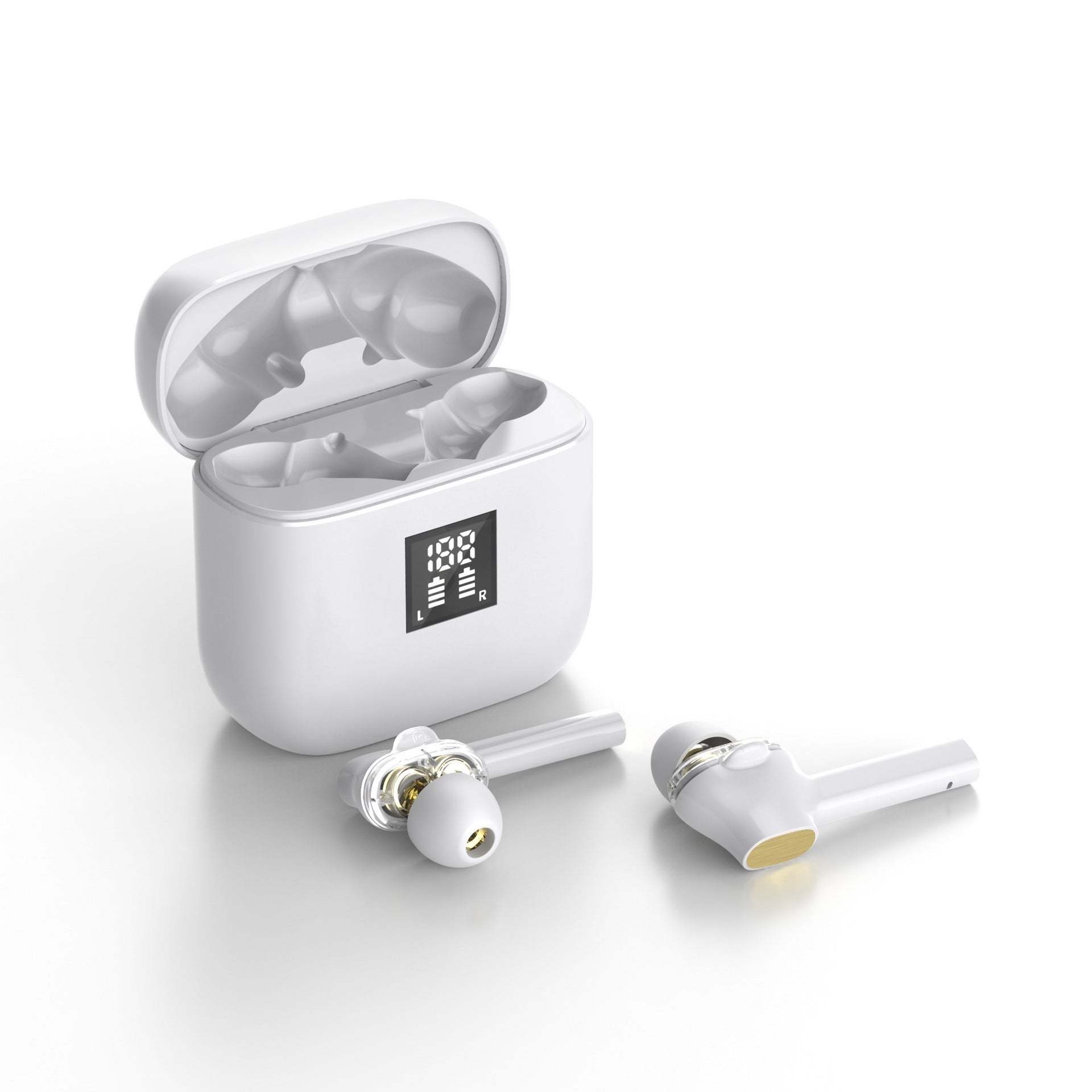 JMT-743690 Smart Waterproof Wireless Stereo Headset with 10m Transmission Range and Bluetooth 5.0 Connectivity