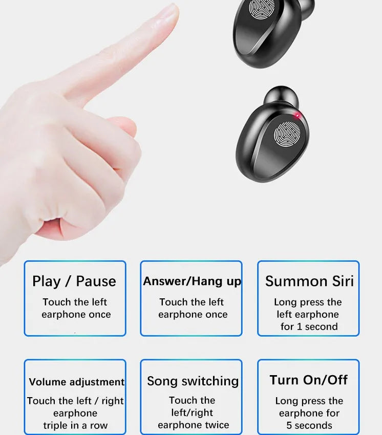 JMT-743882 Sport Magnetic Bluetooth Earphones V5.0 for Active Lifestyle