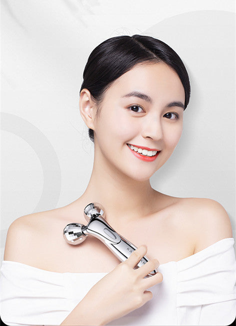 JMT-743946 3D Roller Massager for Face and Body Care - Compact Size 165mm x 82mm x 61mm