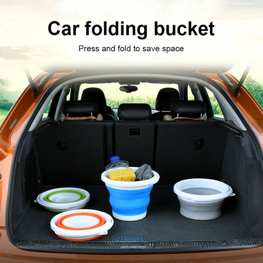 JMT-744330 Foldable Telescopic Portable Bucket for Car Washing and Outdoor Activities