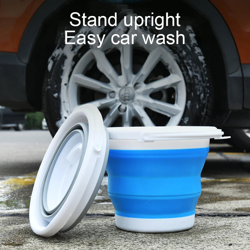 JMT-744330 Foldable Telescopic Portable Bucket for Car Washing and Outdoor Activities