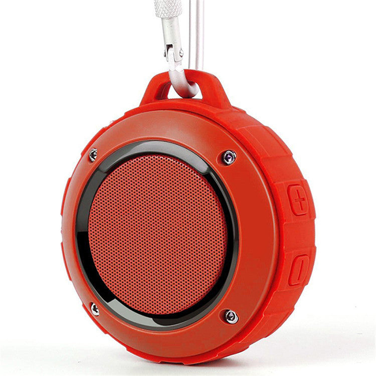 JMT-745034 Waterproof Bluetooth Speaker with USB Interface - 800mAh Battery, 8-Hour Playtime, 10m Range, Mono Output