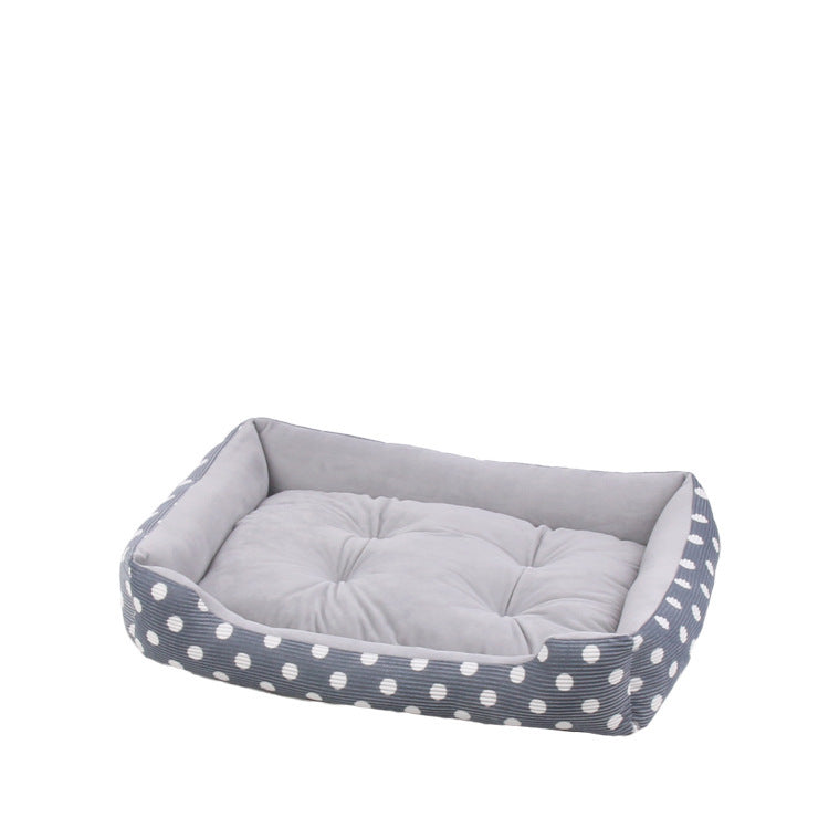 JMT-745162 Universal Dog Bed in Soft Fabric for Cats and Dogs - Available in Multiple Sizes (45cm to 110cm)