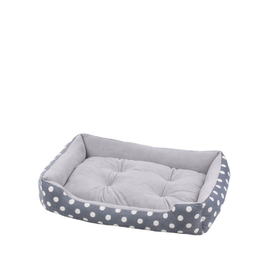 JMT-745162 Universal Dog Bed in Soft Fabric for Cats and Dogs - Available in Multiple Sizes (45cm to 110cm)