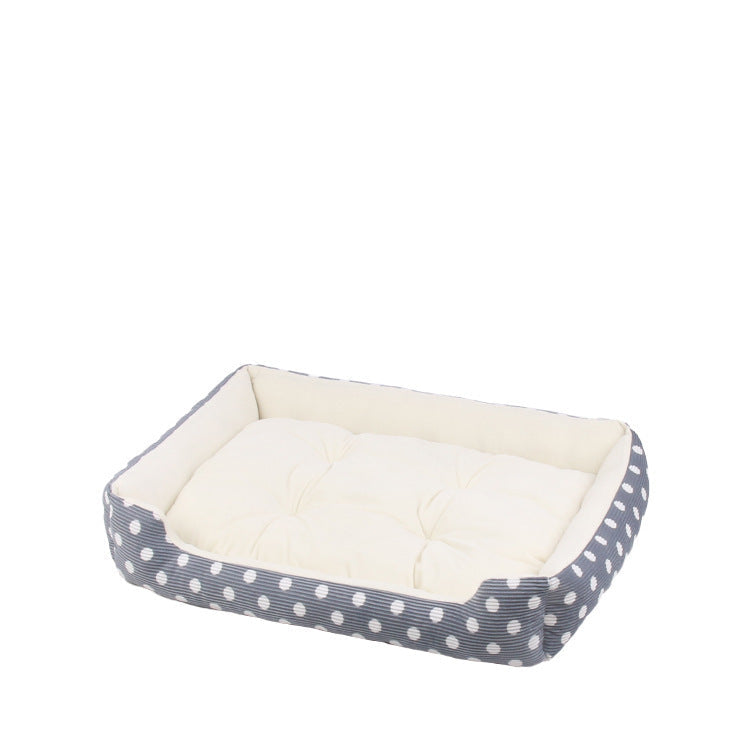 JMT-745162 Universal Dog Bed in Soft Fabric for Cats and Dogs - Available in Multiple Sizes (45cm to 110cm)