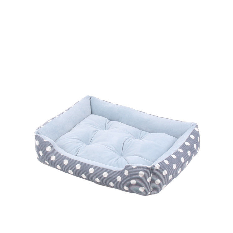 JMT-745162 Universal Dog Bed in Soft Fabric for Cats and Dogs - Available in Multiple Sizes (45cm to 110cm)