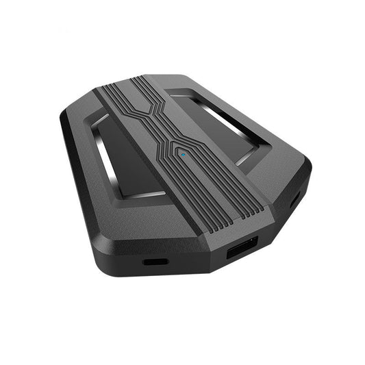 JMT-745162 Universal Keyboard and Mouse Converter for Switch, PS4, Xbox One, PS3, and Xbox 360 - Black ABS Design