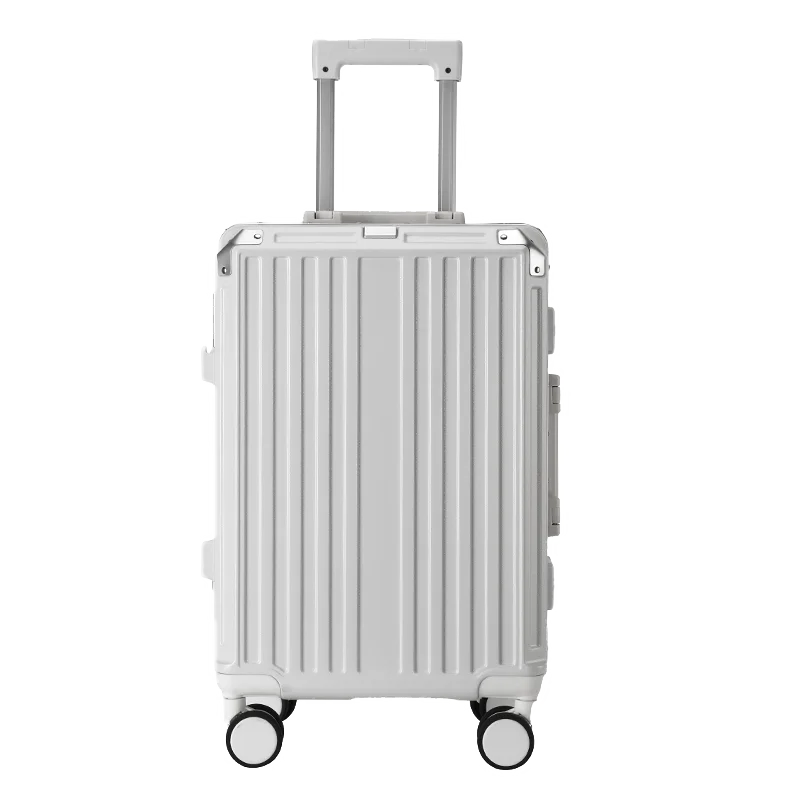JMT-746890 Custom Logo Hard Shell Carry-On Luggage Set - 20 and 24 Inch with Smooth Rolling Wheels and Zipper Closure