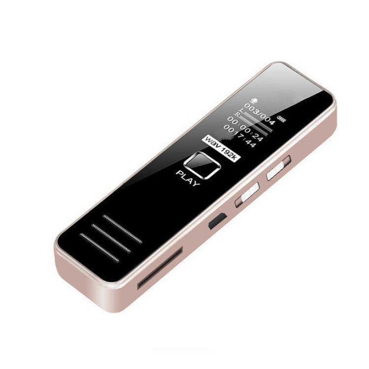 JMT-747018 High-Definition Mini Portable Recorder with Noise Reduction, 1200 Minutes Recording Time, Dual Microphone, USB 2.0, Supports SD Card