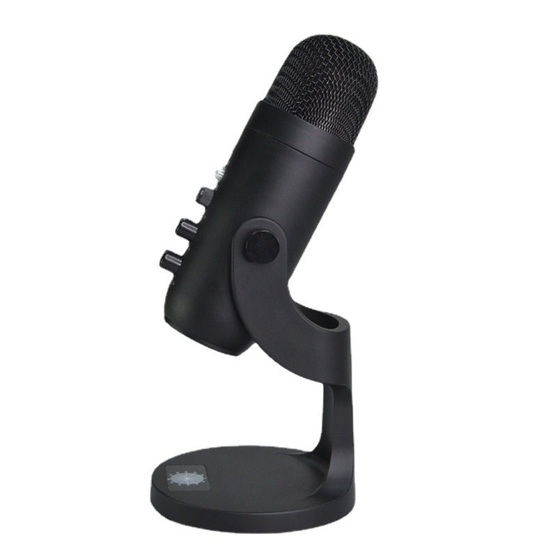 JMT-747338 Professional Condenser Microphone for Live Broadcast and Recording with Heart-Shaped Pickup Pattern