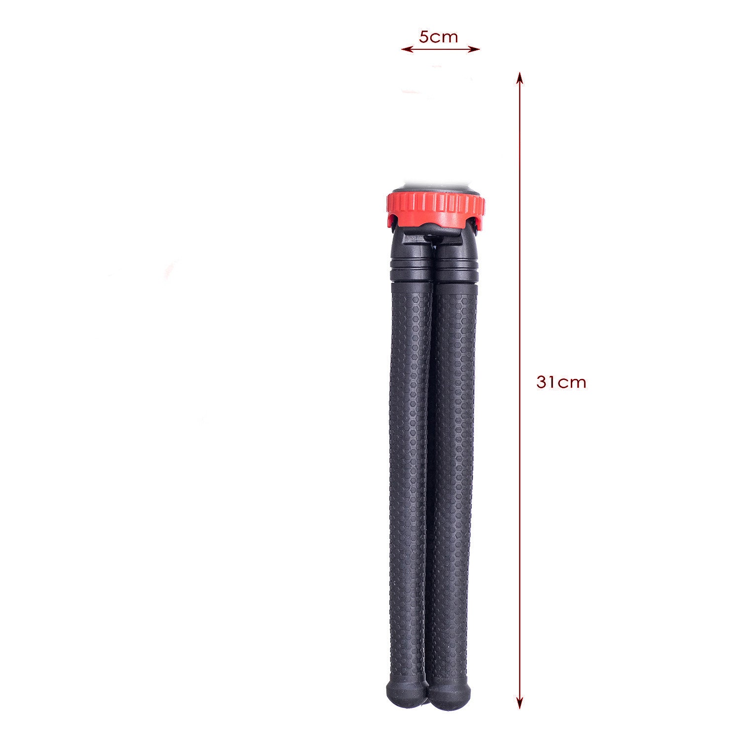 JMT-747530 Versatile Octopus Tripod Stand for iPhone, SLR, GoPro – 30CM, 1.2KG Load Capacity
