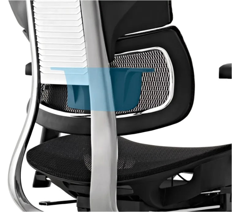JMT-747914 Ergonomic Swivel Office Chair with High Back and Mesh Design, Model SM008ED-A