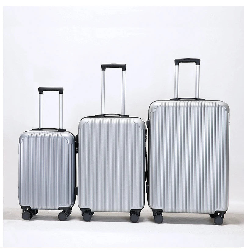JMT-748042 Stylish Lightweight Trolley Suitcase Travel Set in Durable ABS Material