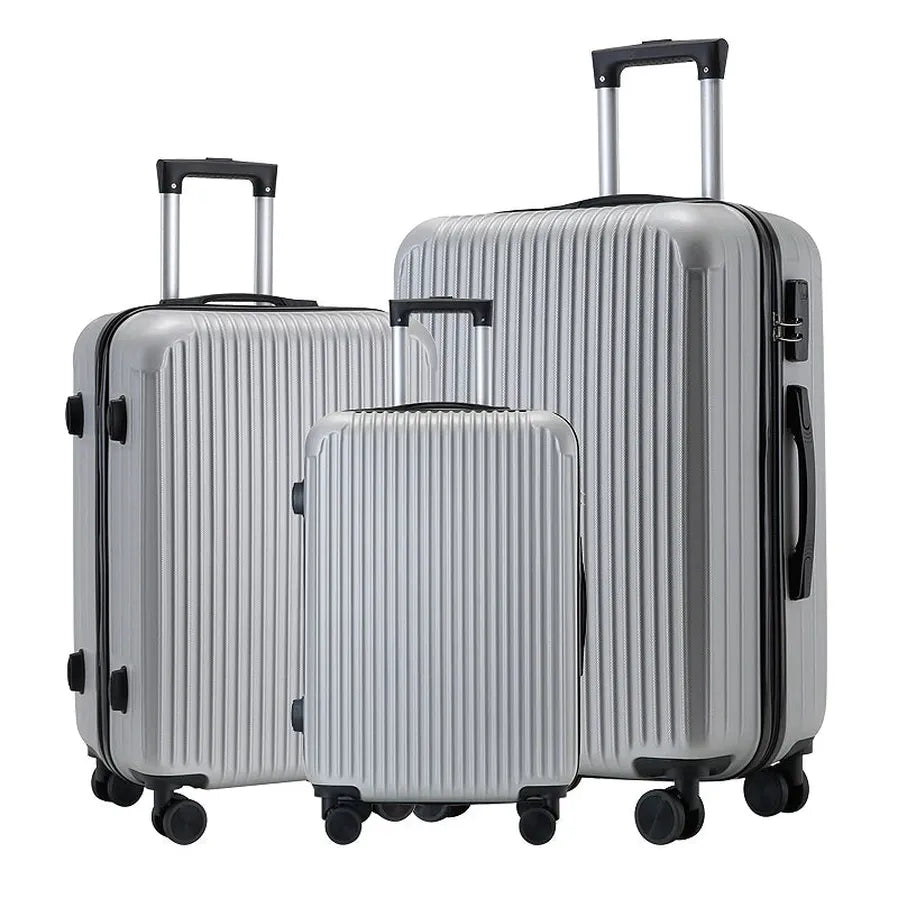 JMT-748042 Stylish Lightweight Trolley Suitcase Travel Set in Durable ABS Material