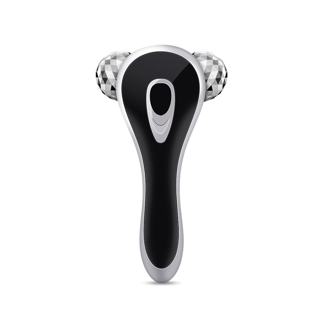 JMT-748554 3D Roller Massager for Facial and Body Contouring, Silver and Gold Options