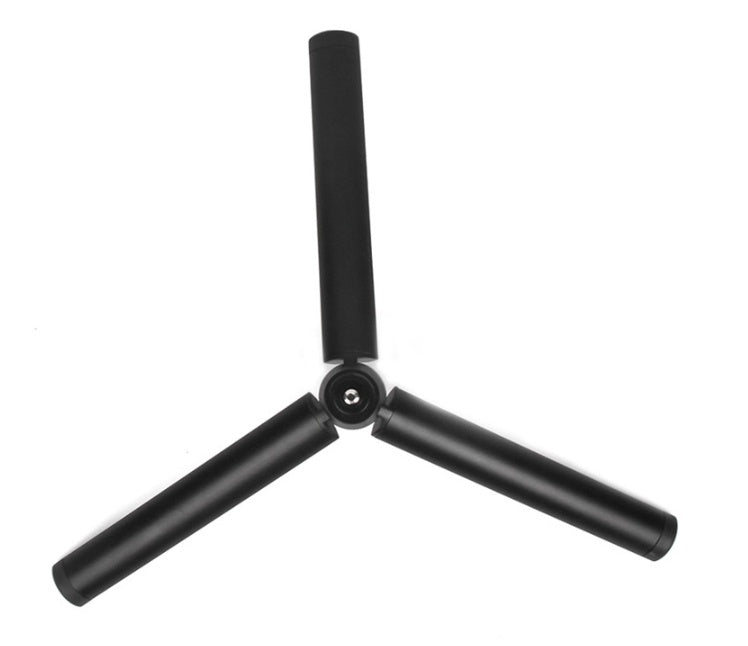 JMT-748682 Aluminum Mobile Tripod Stabilizer for iPhone and Mobile Phones - Black