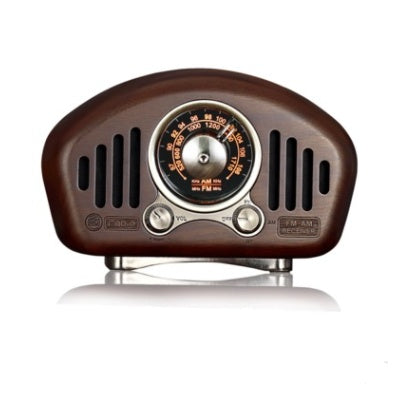 JMT-748810 FMAM Bluetooth Portable Speaker with 3600 mAh Battery, 20+ Hours Radio Playtime, and USB Interface