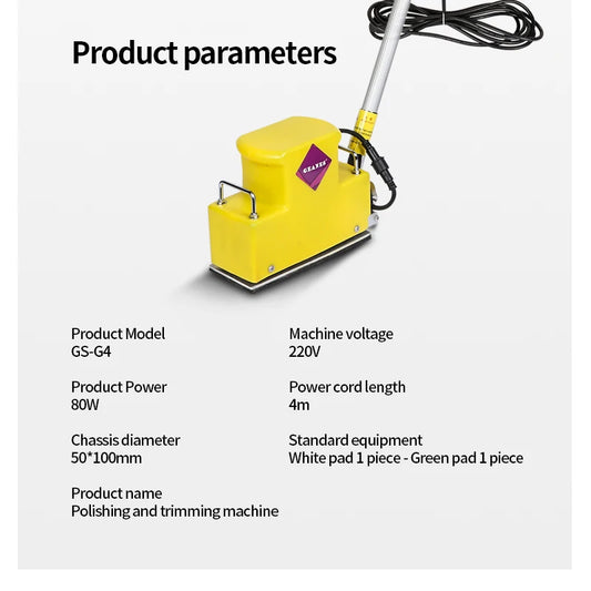 JMT-748938 Kitchen and Bathroom Edges Cleaning and Polishing Machine