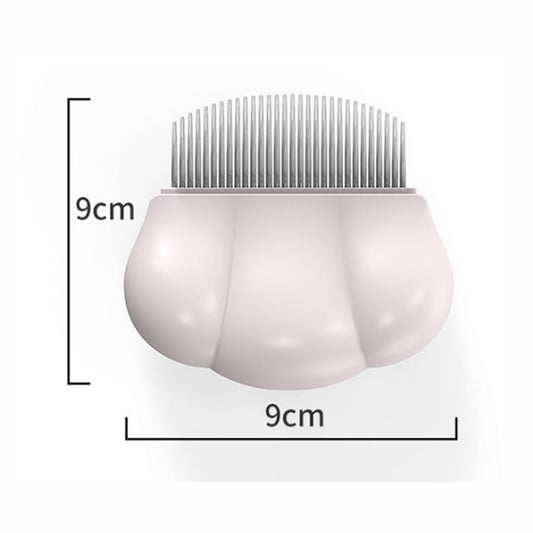 JMT-749386 Grooming Deshedding Brush for Cats, Dogs, and Bunnies – Dematting Tool for Long and Short Hair, Compact Size 9x9cm