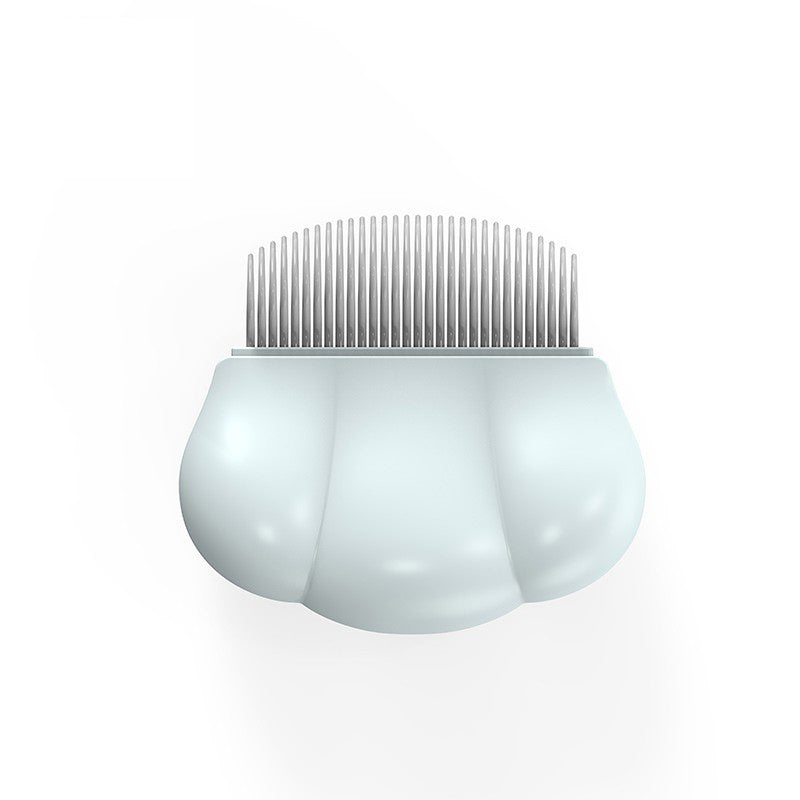 JMT-749386 Grooming Deshedding Brush for Cats, Dogs, and Bunnies – Dematting Tool for Long and Short Hair, Compact Size 9x9cm