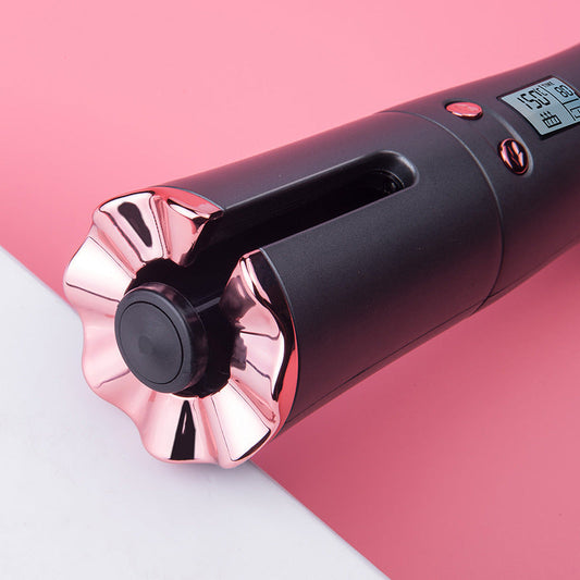 JMT-749450 Portable Smart Wireless Automatic Hair Curler with USB Charging and Adjustable Temperature Control